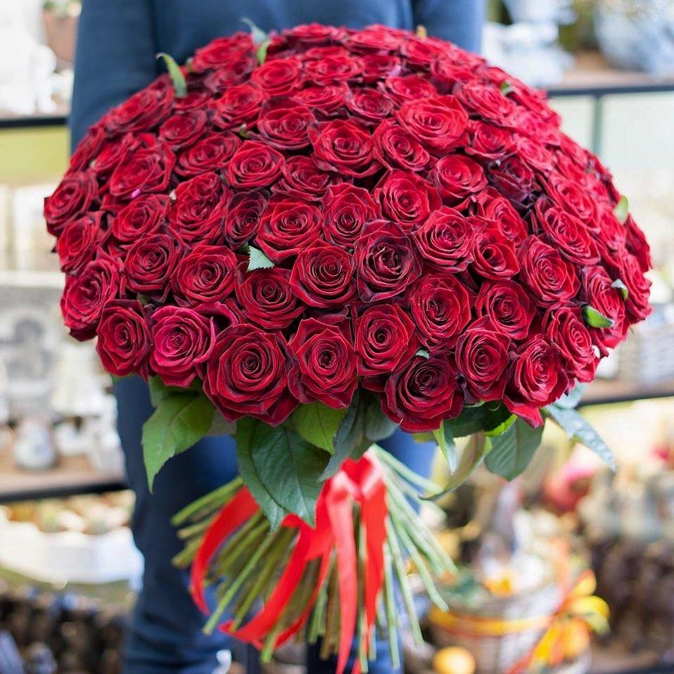 Букет цветов фото розы красные